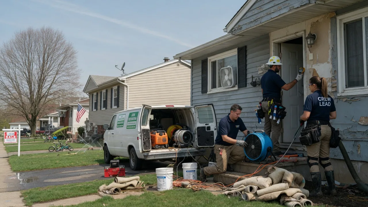 Flood Cleanup in Wellington, IL near me