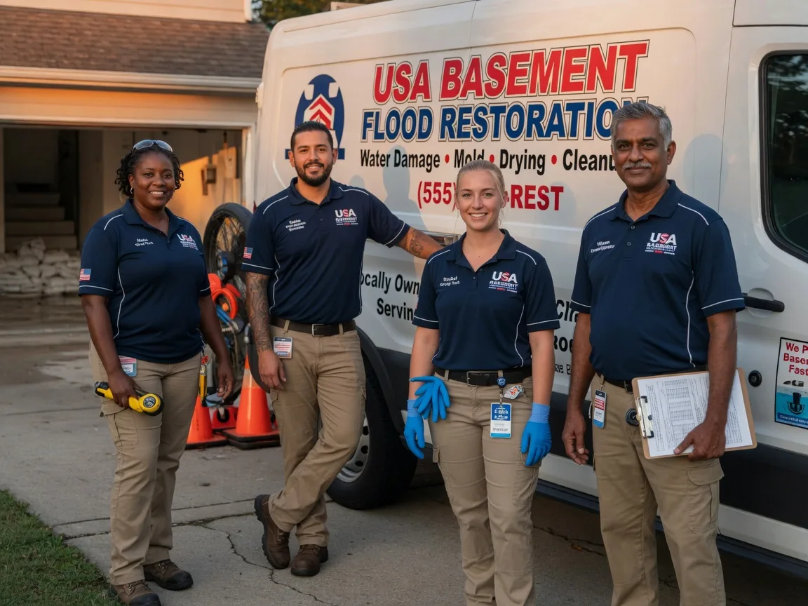 Basement Flood Cleanup company in Wellington, IL